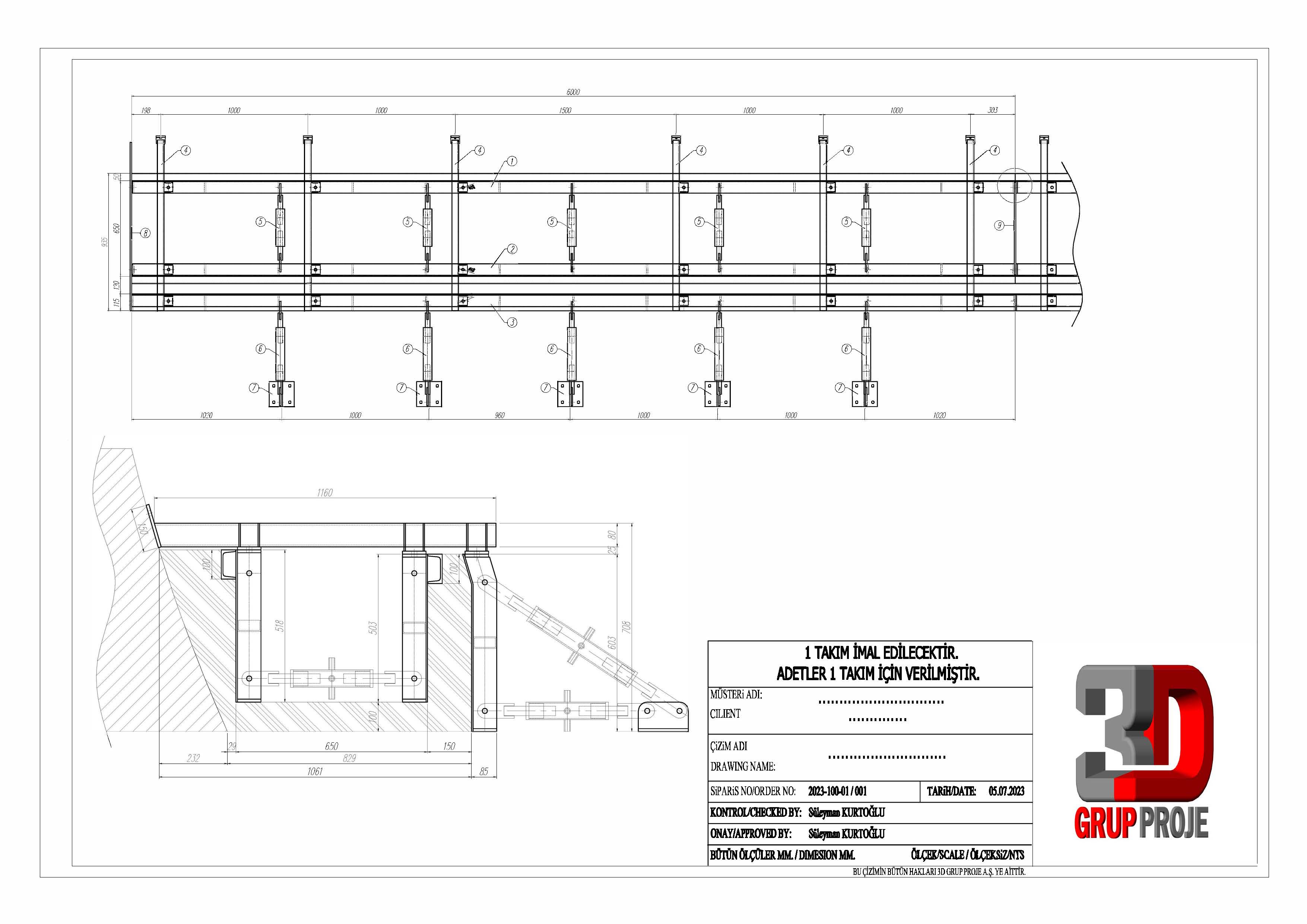 Kablo Kanalı Kalıbı